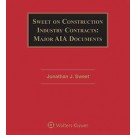 Sweet on Construction Industry Contracts: Major AIA Documents, 7th Edition (1-year Online Subscription)