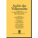 Archiv des Volkerrechts - AVR