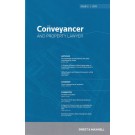 The Conveyancer and Property Lawyer: Issues and Bound Volume