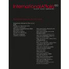 International Affairs: Print + Online