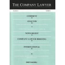 The Company Lawyer: Issues Only