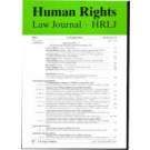 Human Rights Law Journal