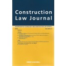 Construction Law Journal: Issues and Bound Volume