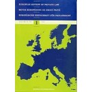 European Review of Private Law: Print Only