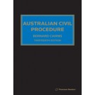 Australian Civil Procedure, 13th Edition