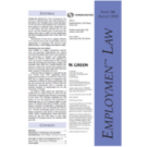 Green's Employment Law Bulletin