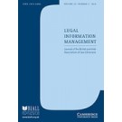 Legal Information Management: Print Only
