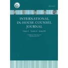 International In-house Counsel Journal: Print + Online Subscription