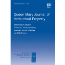 Queen Mary Journal of Intellectual Property: Print + Online