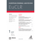 European Criminal Law Review (EuCLR): Print + Online