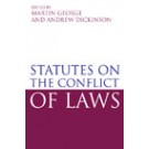 Statutes on the Conflict of Laws