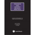 Tristram and Coote's Probate Practice, 32nd Edition (4th Supplement only)	
