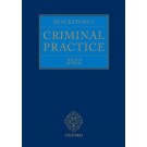 Blackstone's Criminal Practice 2022 (with Supplements 1, 2 & 3)