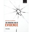 The Modern Law of Evidence 14th Edition
