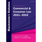 Blackstone's Statutes on Commercial & Consumer Law 2021-2022