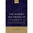 The Modern Doctrines of Champerty and Maintenance