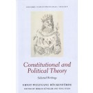 Constitutional and Political Theory: Selected Writings