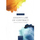 Anson's Law of Contract 30th Edition