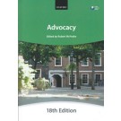 Bar Manual: Advocacy 18th Edition