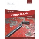 Complete Criminal Law: Texts, Cases and Materials 6th Edition