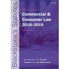 Blackstone's Statutes on Commercial & Consumer Law 2018-2019