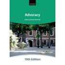 Bar Manual: Advocacy 19th Edition