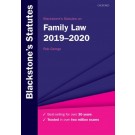 Blackstone's Statutes on Family Law 2019-2020
