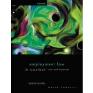 Employment Law in Context: Text and Materials, 4th Edition