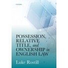 Possession, Relative Title, and Ownership in English Law
