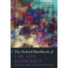 The Oxford Handbook of Law and Economics Volume 3: Public Law and Legal Institutions