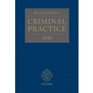 Blackstone's Criminal Practice 2020 (with Supplement 1 only)
