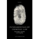 Fundamentals of Criminal Law: Responsibility, Culpability, and Wrongdoing