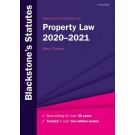 Blackstone's Statutes on Property Law 2020-2021