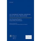 ELI – Unidroit Model European Rules of Civil Procedure