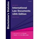 Blackstone's International Law Documents 15th Edition