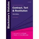 Blackstone's Statutes on Contract, Tort & Restitution 34th Edition