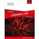 Complete Criminal Law: Texts, Cases and Materials 9th ed