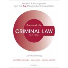 Concentrate: Criminal Law - Revision and Study Guide, 9th Edition