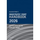 Blackstone's Magistrates' Court Handbook 2025