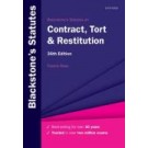 Blackstone's Statutes on Contract, Tort & Restitution, 36th Edition