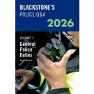 Blackstone's Police Q&A Volume 3: General Police Duties 2026