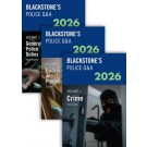 Blackstone's Police Q&A: Three Volume Pack 2026