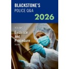 Blackstone's Police Q&A Volume 2: Evidence and Procedure 2026