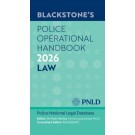 Blackstone's Police Operational Handbook 2026: Law