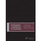 Delegated Legislation in Australia 5th Edition