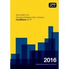 JCT Standard Building Subcontract Conditions 2016: (SBCSub/C)