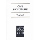 The White Book Service 2018: Civil Procedure Volumes 1 & 2