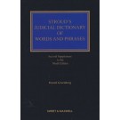 Stroud's Judicial Dictionary of Words and Phrases 9th Edition: 2nd Supplement