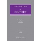 Arlidge, Eady & Smith on Contempt, 5th Edition (1st Supplement only)