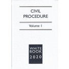 The White Book Service 2020: Civil Procedure Volumes 1 & 2 & Full Contents CD-ROM